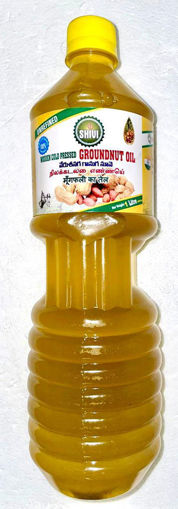 Picture of Shivi Peanut Oil (Wooden Cold Pressed Unrefined) (1 litre)