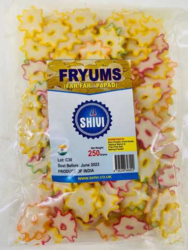 Picture of Shivi Fryums  Flower (250 Grams)