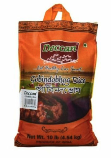 Picture of Deccan Gobind Bhog Rice - 10 LBs (4.54 Kgs)