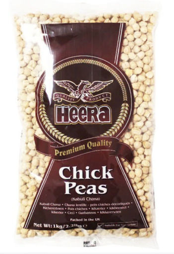 Picture of Heera Chick Peas White / Chana (1 Kg)